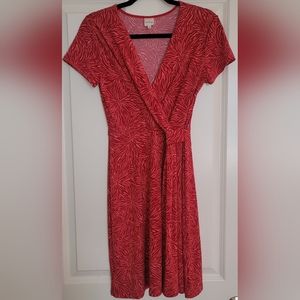 Kayleigh Magdaline Knit Red Dress